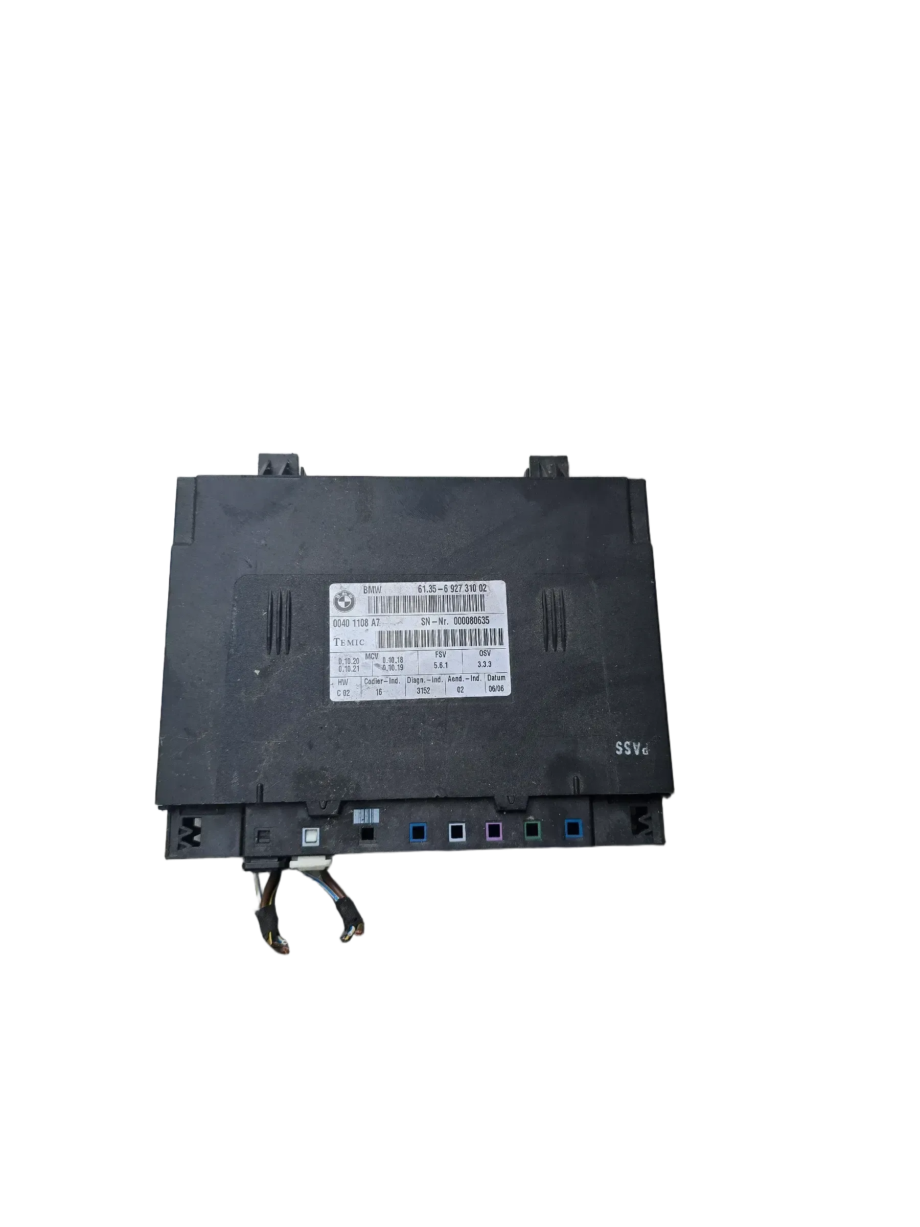 BMW E60 E61 Sitzmodul Vorne 6927310 - Bild 1