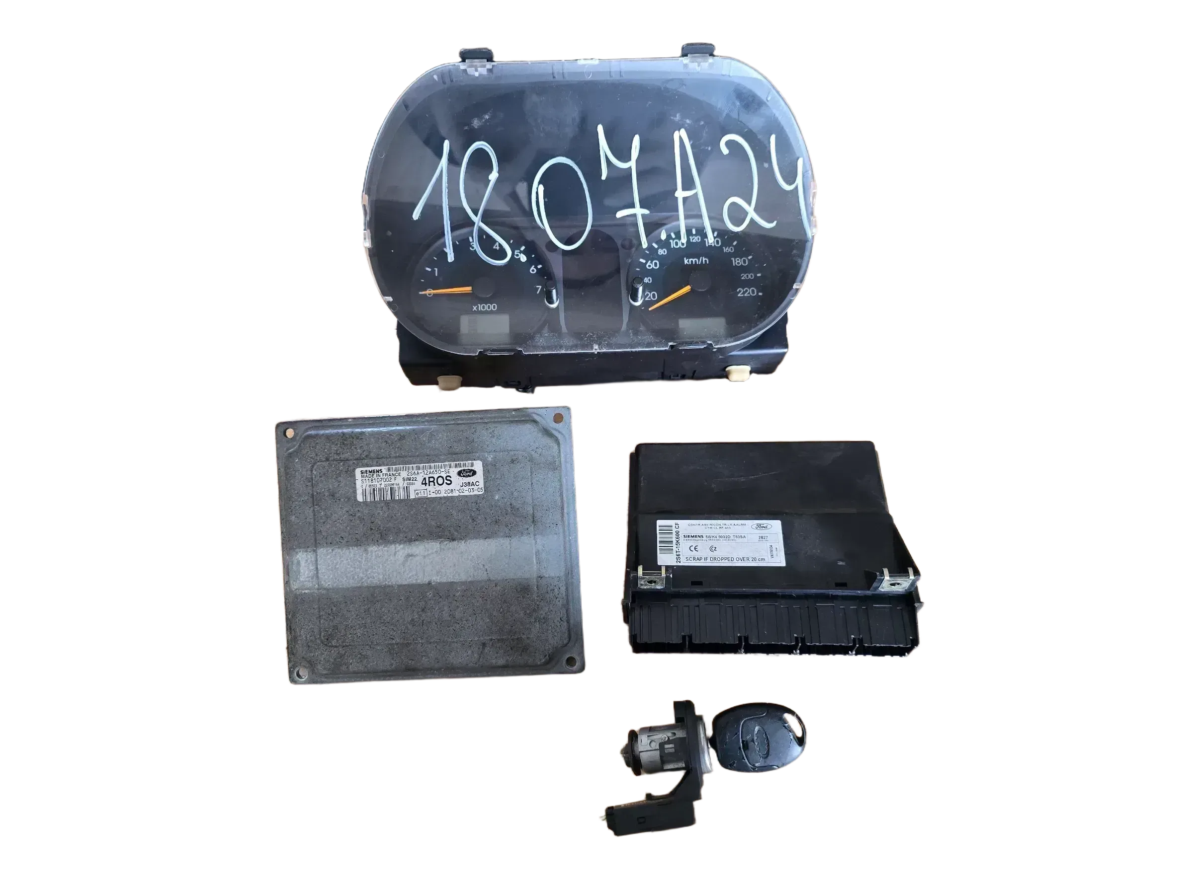Motorsteuergerät Set Ford Fusion 2S6A12A650SE - Bild 1