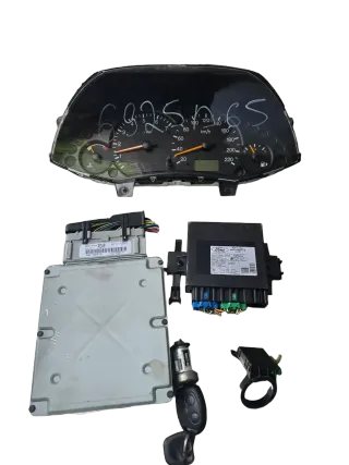 Motorsteuergerät Set Ford Focus 1     98AB12A650CFJ - Bild 1